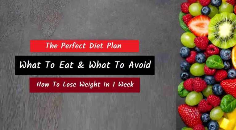 The Perfect Diet Plan For Fat Loss