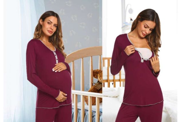 Maxmoda Nursing Pajamas