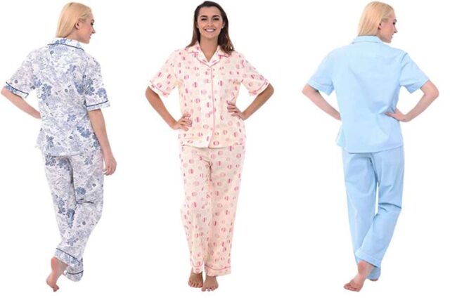 Alexander Del Rossa Nursing Pajamas