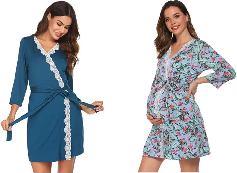 Maternity Nursing Night Gown