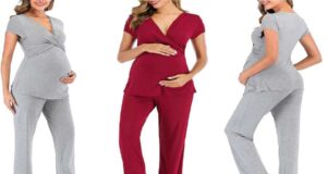 Fafami Nursing Pajama Set