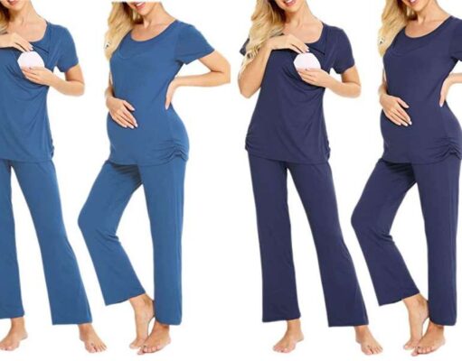 LecGee Maternity Nursing Pajamas