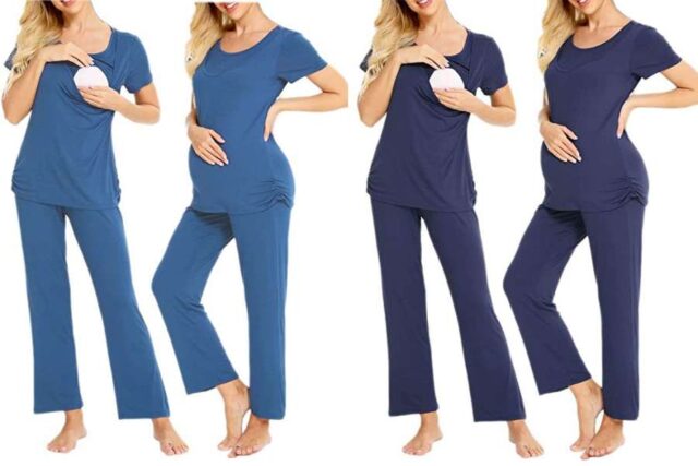 LecGee Maternity Nursing Pajamas